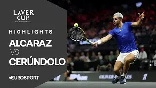 Laver Cup 2025 | Carlos Alcaraz - Francisco Cer&uacute;ndolo | Highlights deutsch | Tennis