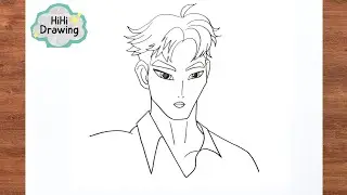 How to Draw Abby Saja Boys from Kpop Demon Hunters | Easy Drawing Step by Step