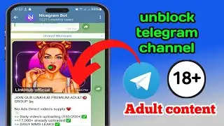 How to unlock telegram channel Android & ios - fix channel can't be displayed