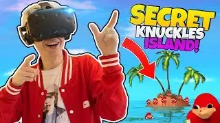 HOW TO FIND THE SECRET UGANDAN KNUCKLES TRIBE ISLAND | VRChat: Funny Moments (HTC Vive Gameplay)