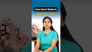 How Much Water Is Right for You? | Suganthi Jaya | International Yoga Trainer