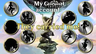 These ten 5-star characters carried my Genshin account! They might carry yours!