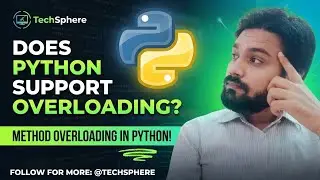 Does Python Support Method Overloading? 😱| Method Overloading in Python | Techshpere #python