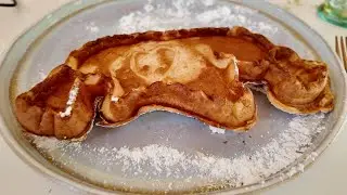 Plop wafel testen Plopsaland de Panne nieuwe menu, Restaurant Prinsessia 2024. :)