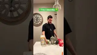 I Tried Absinthe 🤮 #shorts