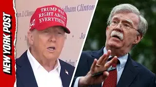 Trump Tears into 'Lowlife' John Bolton After Ex-Adviser is Raided by FBI
