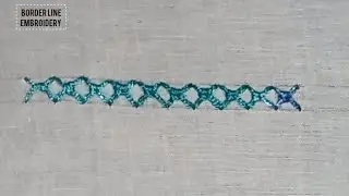 closed herringbone stitch tutorial|| easy handembroidery for beginners|| latest kadhai design