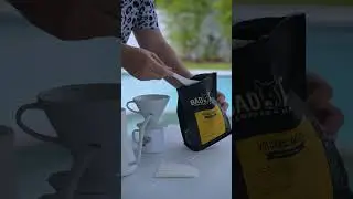 Bad Ass Coffee of Hawaii &mdash; Dark Roast Brewing with V60
