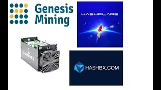 อัปเดท Genesis-Mining  HashBX  HashFlare และ เว็ปขุด Bitcoin อื่น