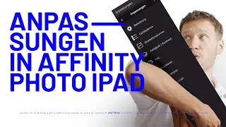 Einstellungsebenen in Affinity Photo am iPad