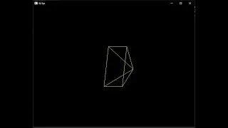 Урок по Random Engine C++. Урок 3. 3D Wireframe графика