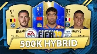 INCREDIBLE 500K HYBRID w/ TOTS HAMDALLAH! FIFA 19 SQUAD BUILDER