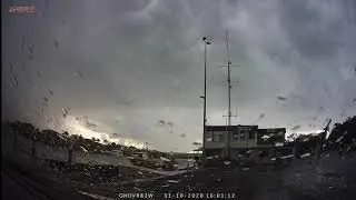 Storm Sunshine Coast  31.10.20  Dashcam