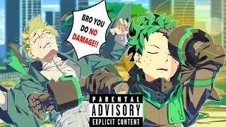 AURA FARMING JJK SORCERERS!! | Deku vs JJK (Animated crossover)