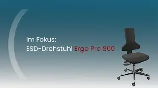 ESD-Drehstuhl Ergo Pro 800 SE - Sitztechnik