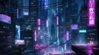 2077년 미래의 도시에서 들려오는 몽환적인 사이버펑크 팝