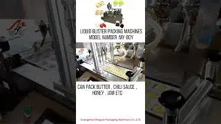 Liquid packing machine butter filling and sealing machine blister packing machine