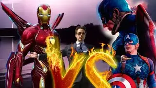 Captain America Vs Iron man Fight scenes full hd |MyMarvelOfficial|