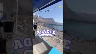 #miparaiso en Grancanaria #playa de #agaete #canarias