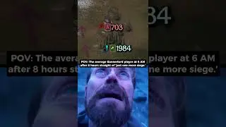 POV: The average Bannerlord player at 6 AM after 8 hours straight of &lsquo;just one more siege.&rsquo;