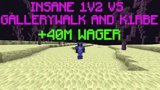 How I 2v1ed the 2 BEST PLAYERS on the Donut SMP (Gallerywalk and K1RBE)