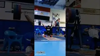 Abdo Younes Snatch Power 💥 #Snatch #Weightlifting #OlympicLifting