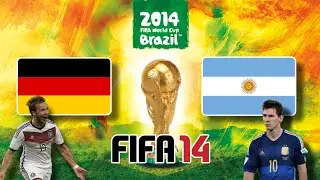 GERMANY - ARGENTINA - world cup 2014 final
