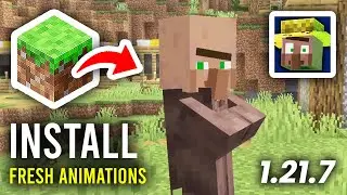 How To Install Fresh Animations In Minecraft 1.21.7 - Step By Step