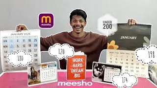 Under 200 Meesho Calendars 2026 Full Detail Video Useful Gadgets From Meesho  