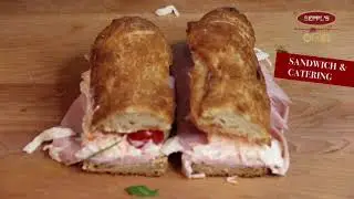 Seppls Backkunst Catering Sandwich Ideen Brotzeit M&uuml;nchen Schinken Coleslaw Tomate