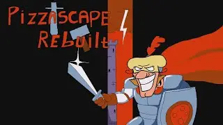 [Pizza Tower: AFOM/CATWEBS] Pizzascape Rebuilt -v2- (Lap 4 as The Noise) | Level by: IndoIsm (Me)