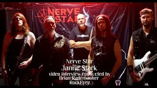 NERVE STAR Janne Stark vide&oacute;interj&uacute;, k&eacute;sz&iacute;tette: Brian Rademacher / RockEyez 2026