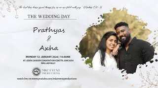 PRATHYAS & AXHA | WEDDING LIVE WEBCAST | 12-01-2026 | IST 10.00 AM | MKC EVENT PRODUCTIONS