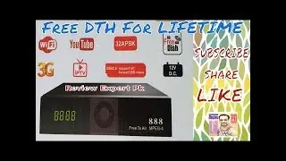 How to Install 888 DTH get all free to air channels for LIFETIME with much more HIDDEN CODES