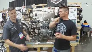 Cafe Racer Podcast AIM Expo 2017 Skidmark Garage