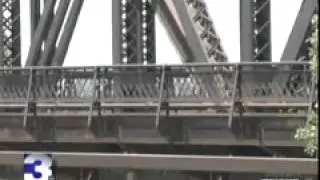 Connecting Memphis to West Memphis over the Harahan Bridge, Channel 3 coverage of the TIGER