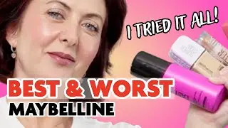 Best & Worst New Maybelline on Over 40 Skin | Honest First Impressions