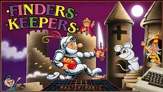 FINDERS KEEPERS – Commodore 64 (1985) | Mastertronic’s Budget Classic Launches the Magic Knight Saga
