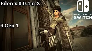 Attack on Titan 2 on Android - Snapdragon 6 Gen 1 - Eden Switch emulator.