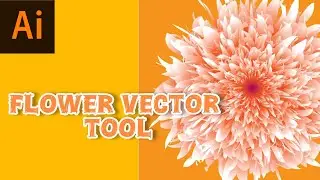 How make to create beautiful Floral vector in Illustrator using blend Tool #aiart #artillustration 
