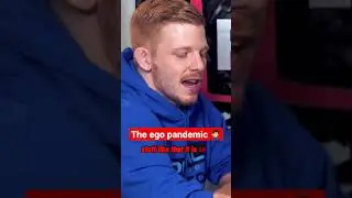 The ego pandemic 🤦&zwj;♂️ #ego #egotistic