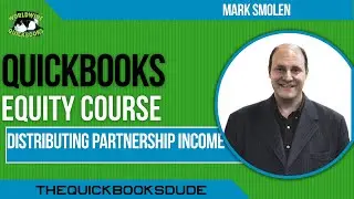 Распределение дохода от партнерства в QuickBooks и QuickBooks Online