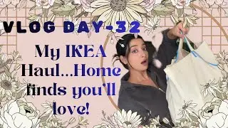 Vlog Day 32 | My IKEA Haul 🛒 Home finds you&rsquo;ll love | DailyVlogs | Manjari Mishra 