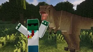 The BEST JURASSIC WORLD MOD in MINECRAFT