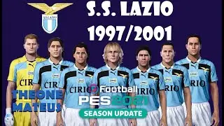 Lazio 1997/2001 Stats and Gameplay PES 2021