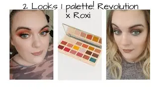 2 Looks 1 Palette! Revolution x Roxi Ride or Die Palette!
