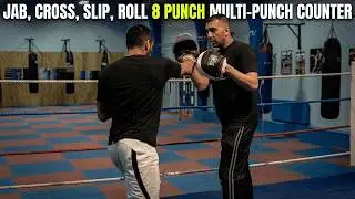 Jawaid Khaliq Drill 9: Jab, Cross, Slip, Roll, Multi-Punch Counter