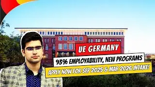 UE Germany: 93% Employability, New Programs | Apply Now for Sep 2025 & Mar 2026 Intake!