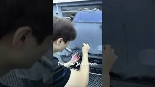 Nio Electric Car Wrapping process
