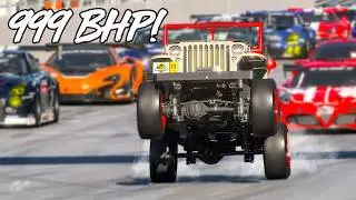 Я построил настоящего МОНСТРА на GT7 (на нем было невозможно ездить!)